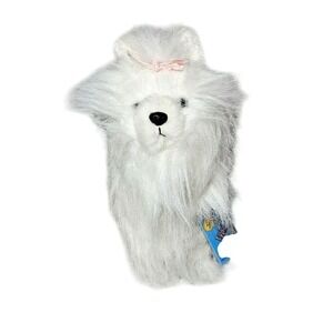 Ganz Webkinz Yorkie Maltese Puppy Dog White Plush Stuffed Animal‎ Small 7" NWT